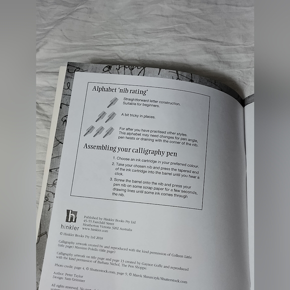 Calligraphy Masterclass learning set - Picture 3 of 7